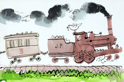 De stoomtrein, deel I, 1952 door George Adamson