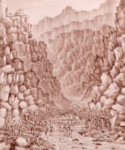 Khoord Caubel Pass door George Alfred Croly