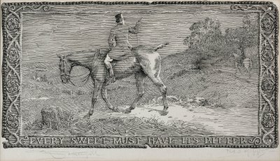 Elke zoetheid moet zijn bitterheid hebben door George Algernon Fothergill