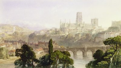 Kathedraal van Durham door George Arthur Fripp