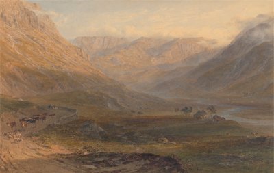 Nant Francon, Noord-Wales door George Arthur Fripp