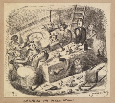 Een leven op de oceaangolf door George Augustus Sala