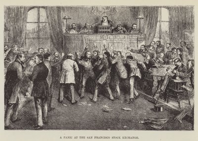 Een Paniek op de San Francisco Beurs door George Augustus Sala