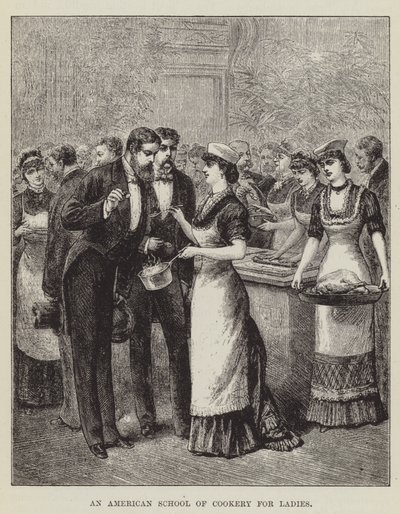 Een Amerikaanse kookschool voor dames door George Augustus Sala