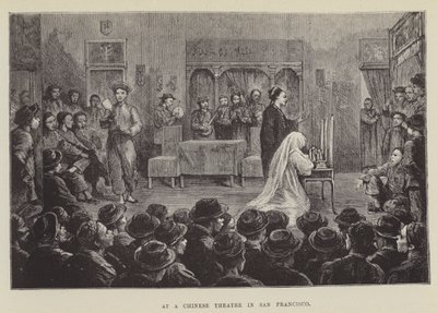 In een Chinees Theater in San Francisco door George Augustus Sala