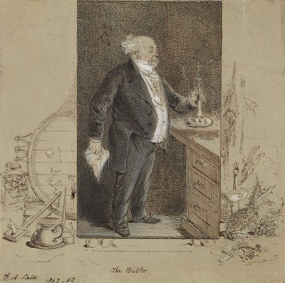 De butler door George Augustus Sala