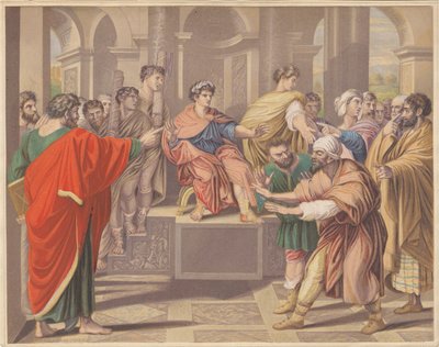 De bekering van de proconsul door George Baxter