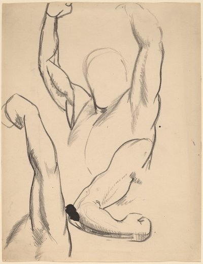 Armen van een Bokser door George Bellows
