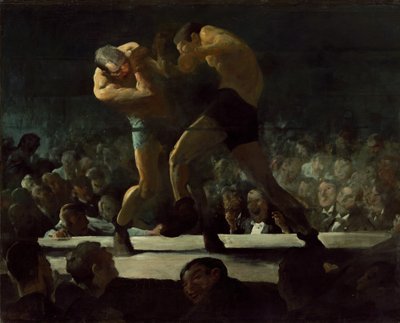 Clubnacht door George Bellows