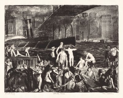 Splinterstrand door George Bellows