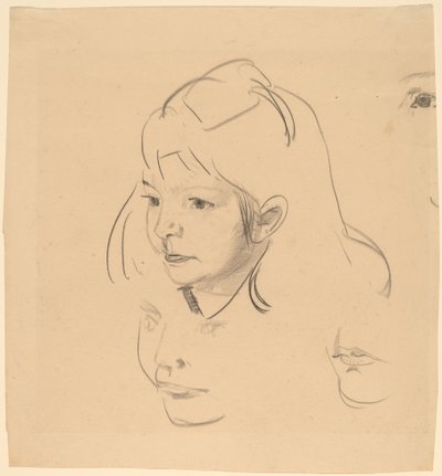 Studies van Jean door George Bellows