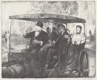 Zondag 1897 door George Bellows
