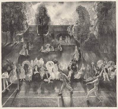 Tennis door George Bellows