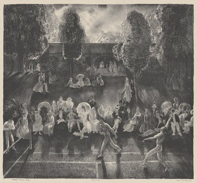 Tennis door George Bellows