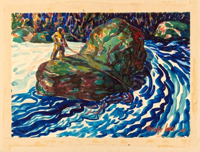 Gidsvissen door George Benjamin Luks