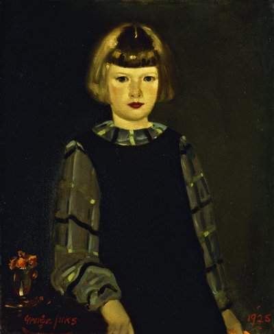 Portret van Miss Ruth Breslin door George Benjamin Luks