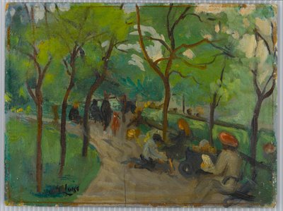 Prospect Park, ca.1902-10 door George Benjamin Luks