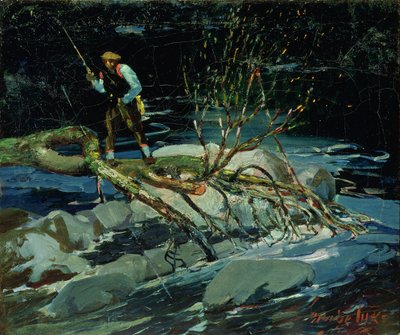 Forelvissen door George Benjamin Luks