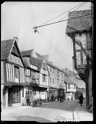 Friar Street, Worcester, Worcestershire, 1942 door George Bernard Mason