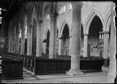 Kathedraal van Alle Heiligen, Kirkgate, Wakefield door George Bernard Wood