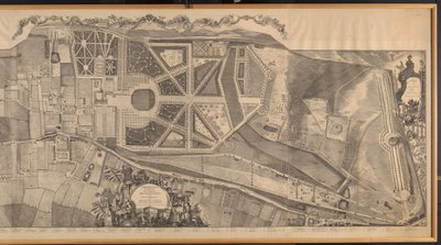 Een Topografisch Onderzoek van de Parochie van Kensington met Plannen en Elevaties van het Koninklijk Paleis en Tuinen, Hyde Park en Knightsbridge door George Bickham