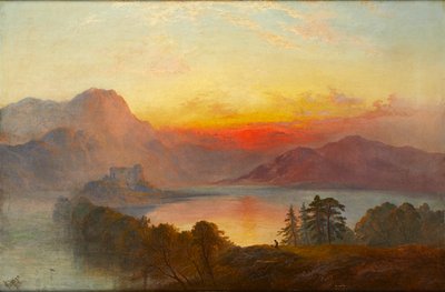 Kasteel Dunstaffnage door George Blackie Sticks