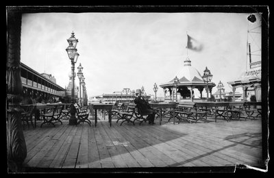 Kabels en IJzeren Koe, Coney Island, Brooklyn, ca. 1872-87 door George Bradford Brainerd
