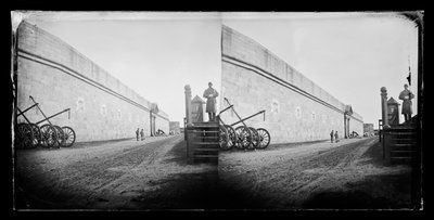 Wachtpost, Fort Hamilton, Brooklyn, ca. 1872-87 door George Bradford Brainerd