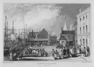 Barnstaple Quay, Devon door George Bryant Campion