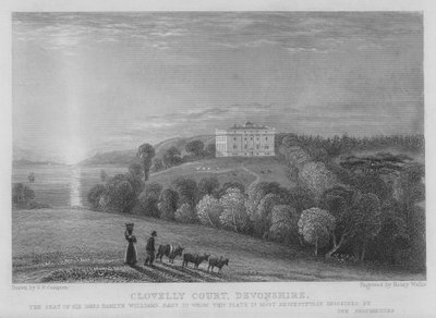 Clovelly Court, Devonshire door George Bryant Campion