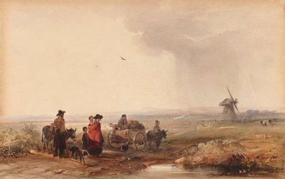 Zigeunerkamp, Nederland door George Bryant Campion
