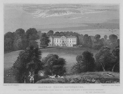 Saltram House, Devonshire door George Bryant Campion