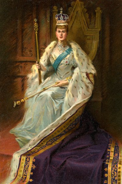 Mary van Teck, Koningin Gemalin van George V van het Verenigd Koninkrijk door George C Wilmshurst