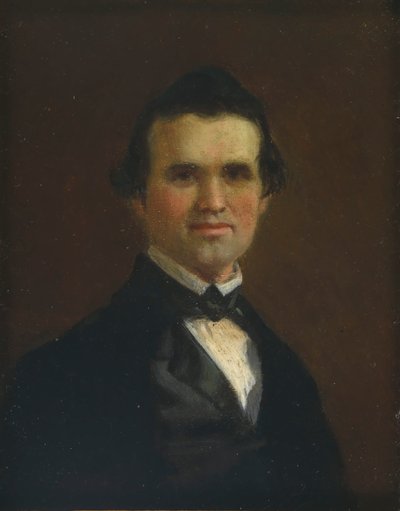 George Caleb Bingham Zelfportret, ca. 1849-1850 door George Caleb Bingham