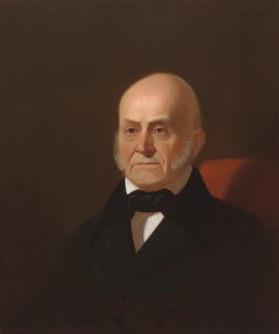John Quincy Adams, ca. 1850, naar een origineel uit 1844 door George Caleb Bingham