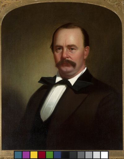 Portret van kolonel James Hervey Birch, Jr., ca. 1878 door George Caleb Bingham