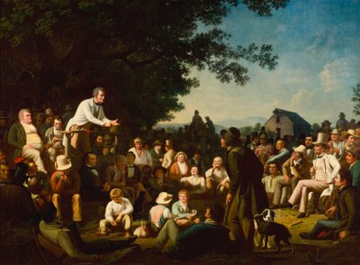 Stomp Toespreken door George Caleb Bingham