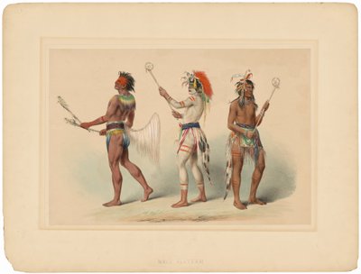 Balspelers door George Catlin