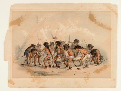 Buffeldans nr.8 door George Catlin