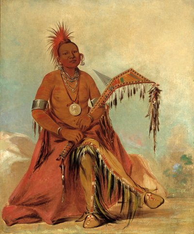 Cler-mónt, eerste stamhoofd door George Catlin