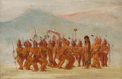 Dans op de Berdash door George Catlin