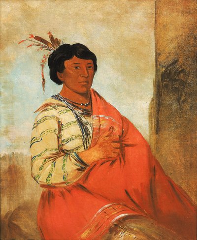 Gaw-záw-que-dung, Hij die hallo zegt door George Catlin
