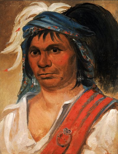 Hard Hickory, een beminnelijke man door George Catlin