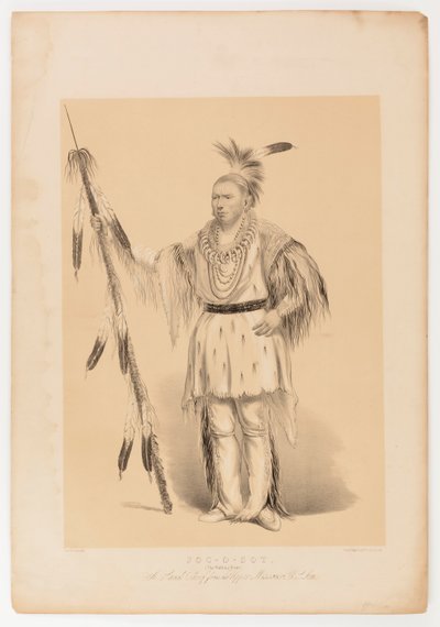 Joc-o-sot, de wandelende beer door George Catlin