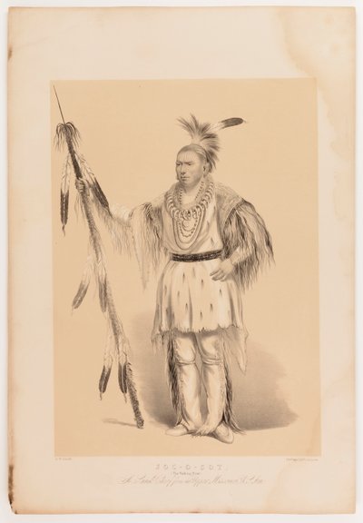 Joc-o-sot, de wandelende beer door George Catlin