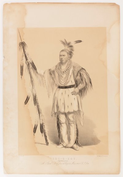 Joc-o-sot, de wandelende beer door George Catlin