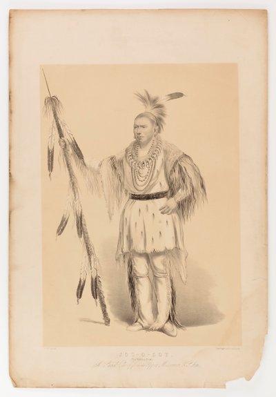 Joc-o-sot, de wandelende beer door George Catlin