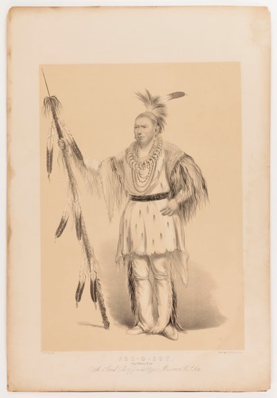 Joc-o-sot, de wandelende beer door George Catlin