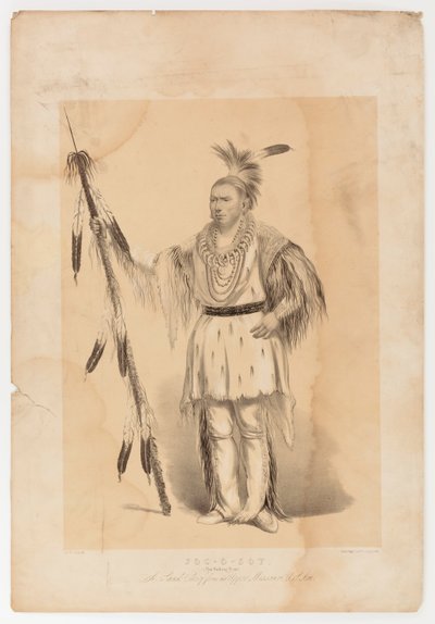 Joc-o-sot, de wandelende beer door George Catlin