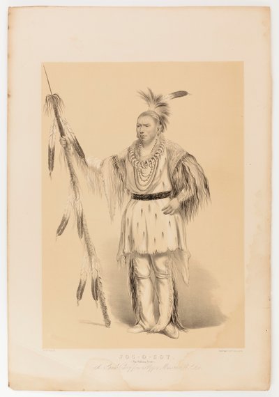 Joc-o-sot, de wandelende beer door George Catlin